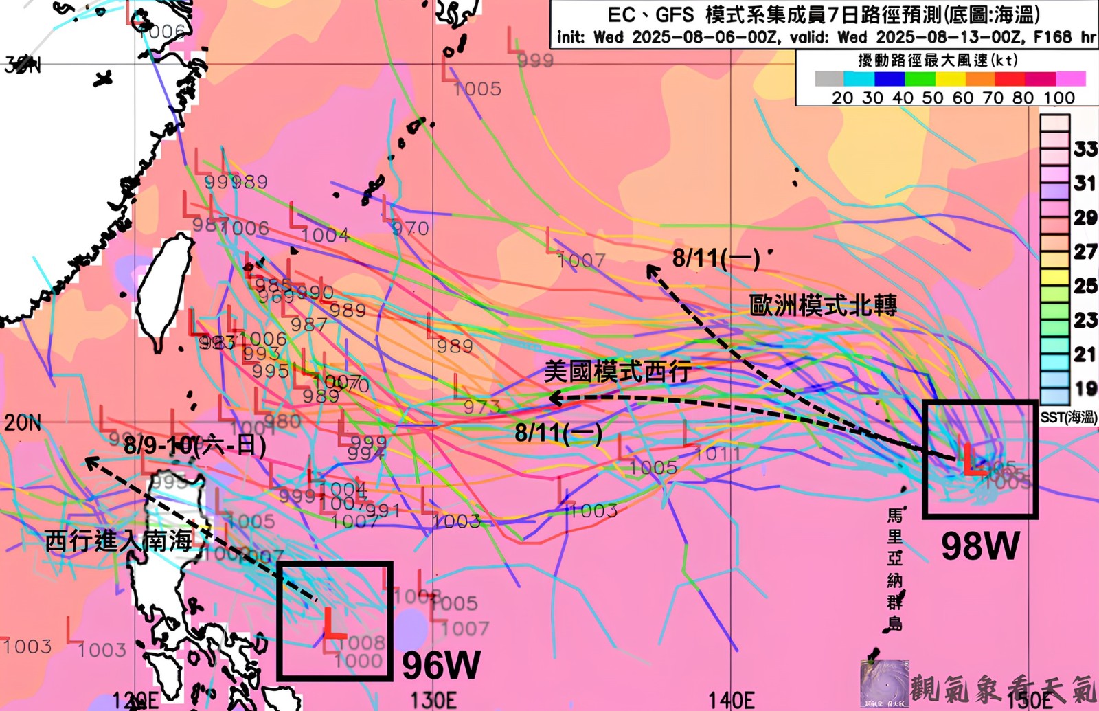 又有新颱風！短時間增強「一路向西衝」　最新預測「強水氣爆彈」對台灣影響曝光