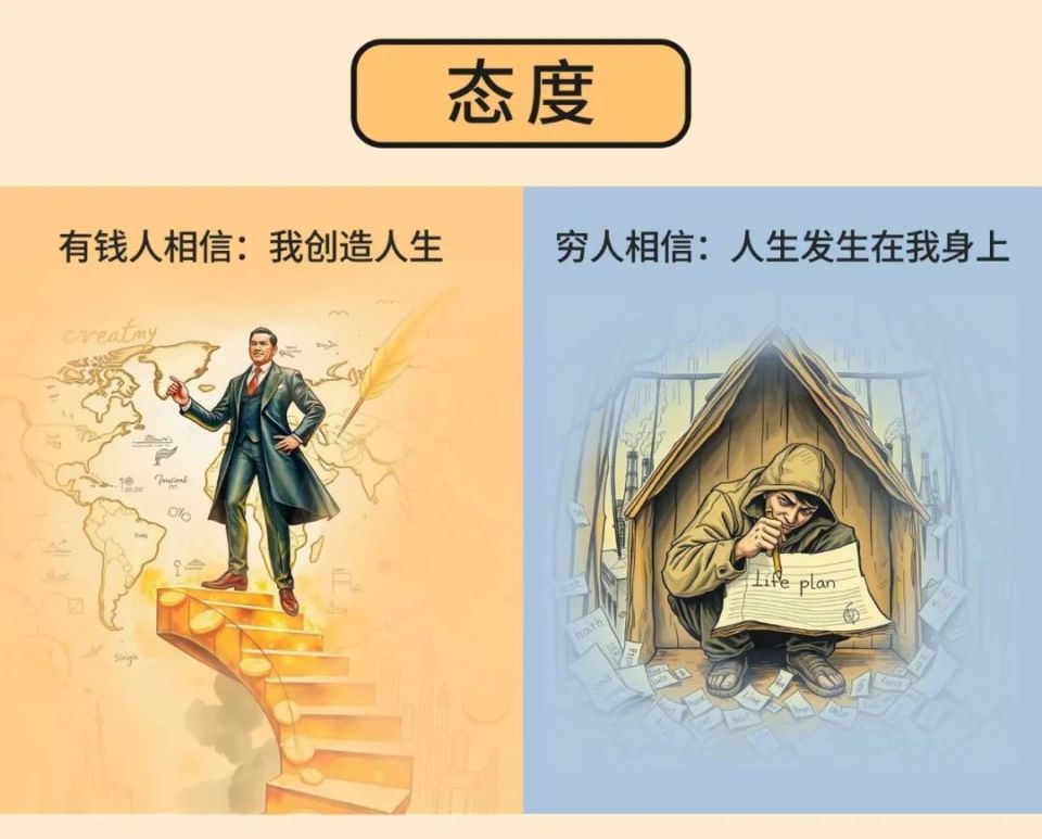 窮人和富人之間最大的差距，根本不是錢，而是這件事