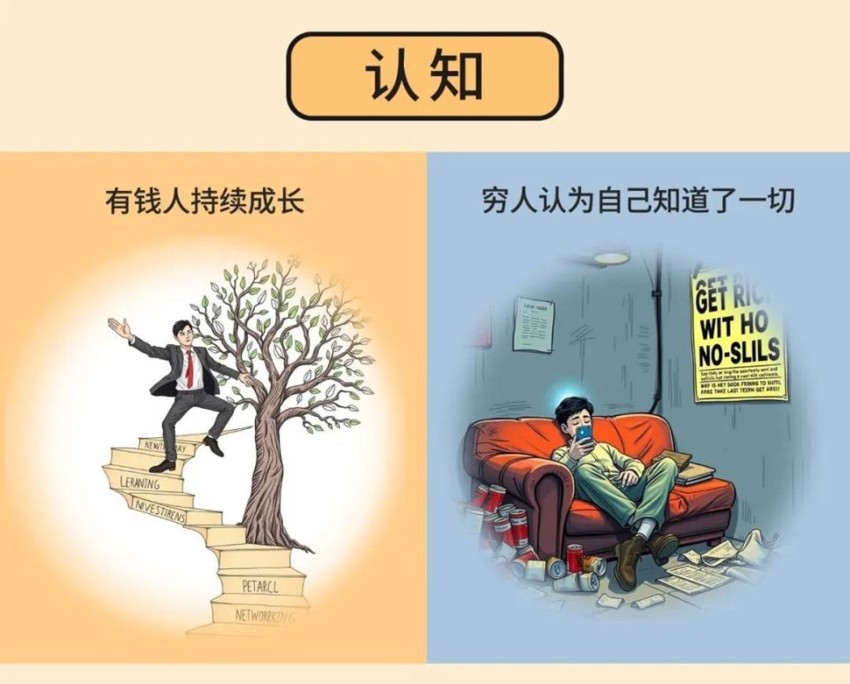窮人和富人之間最大的差距，根本不是錢，而是這件事