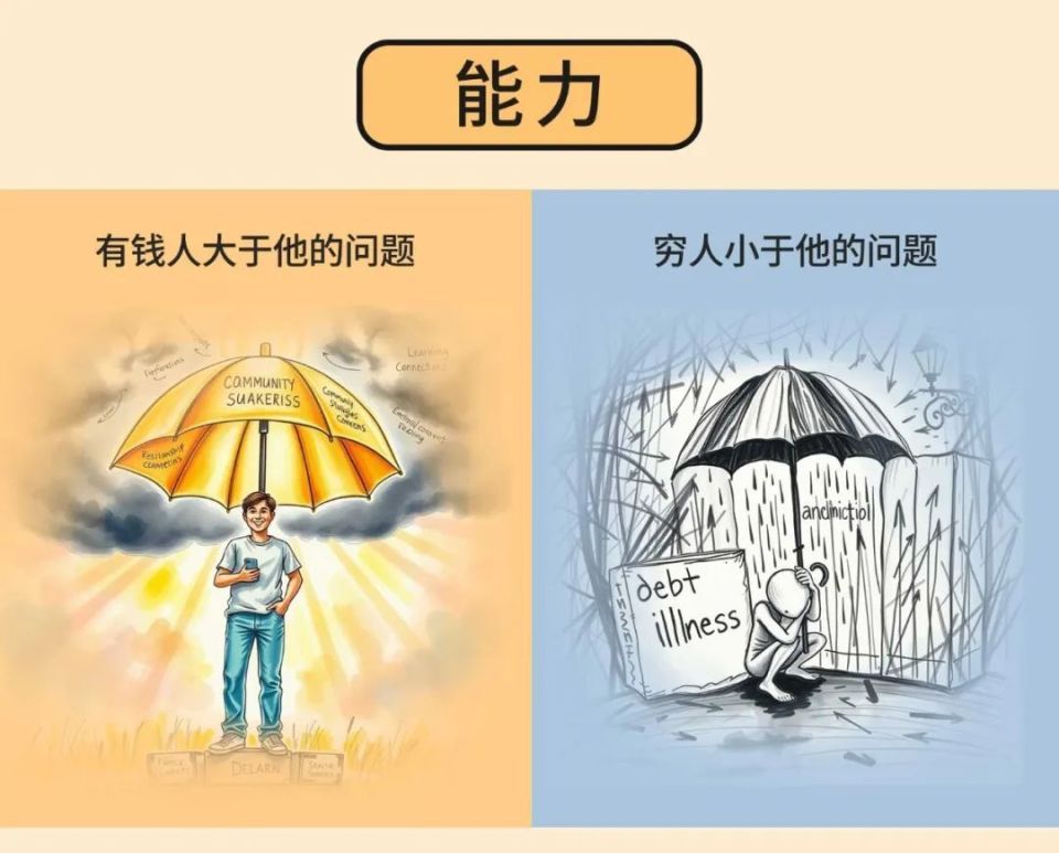 窮人和富人之間最大的差距，根本不是錢，而是這件事