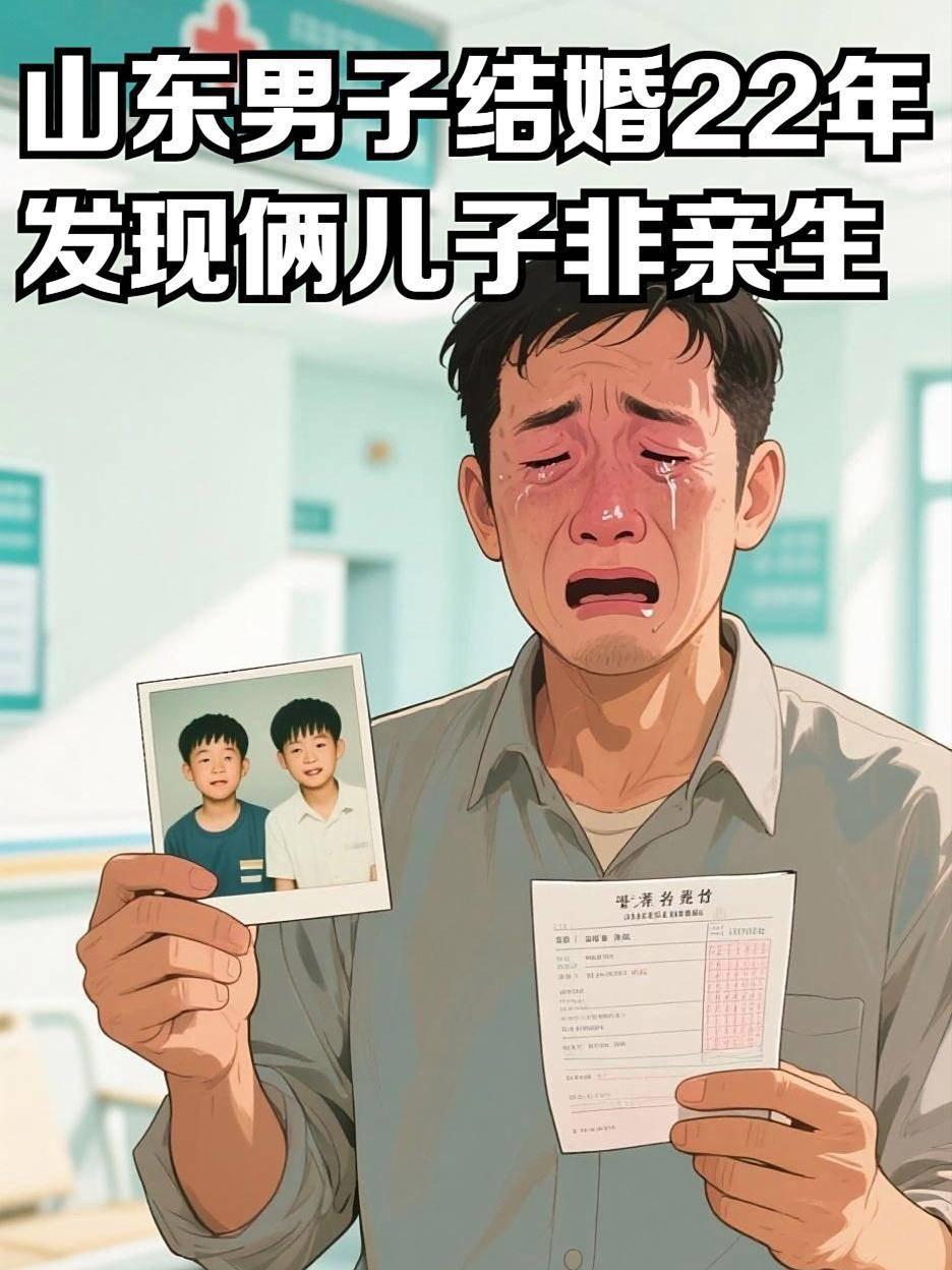 結婚22年！他驚覺「2兒子不是親生」生父也非同一人　小王身份曝光「他崩潰提告」：我都認識...