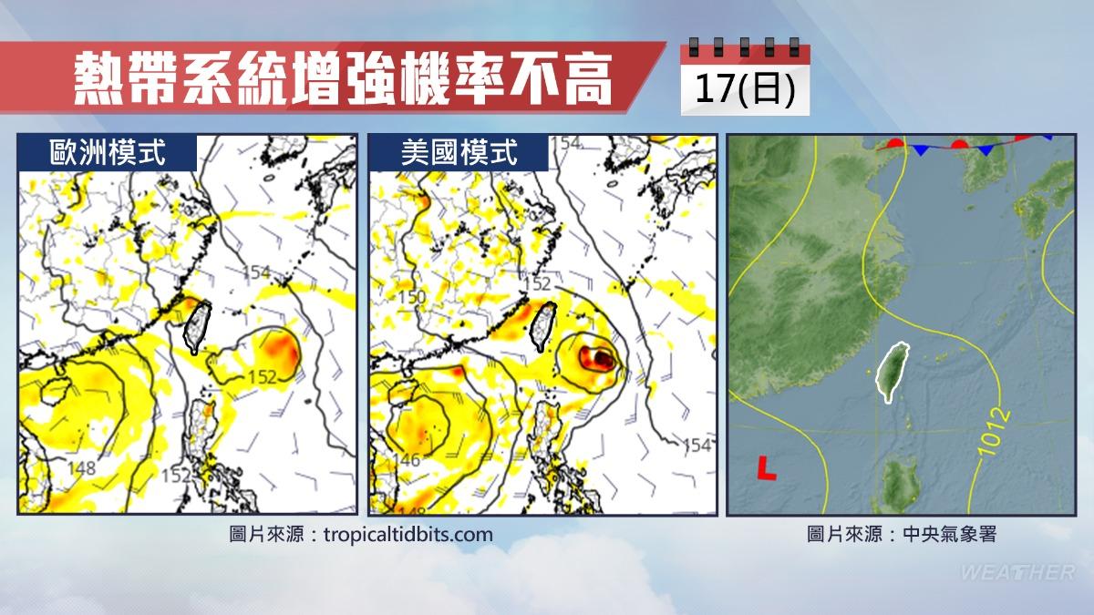 最新／楊柳前腳剛走！專家示警「又有新颱風」　將變天「雷雨橫掃全台」時間點曝光