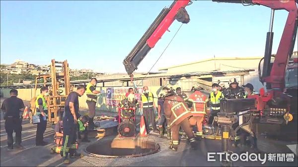 新北施工鬧人命！緊急送醫「1人不治身亡」　還原現場「他原本想救人」也遭殃