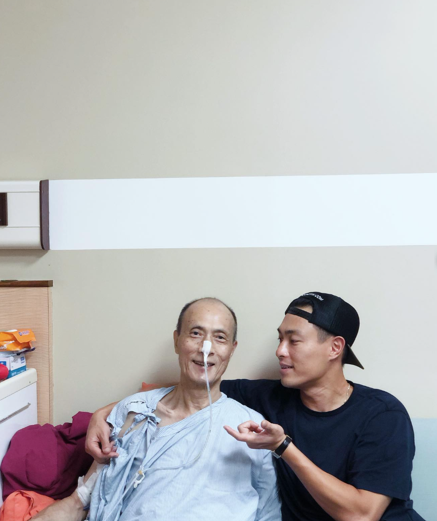 生日突PO插管照！楊祐寧爸爸驚爆罹癌「已擴散至胸腹」　醫「查不到病因」曝現況：狀況很棘手...