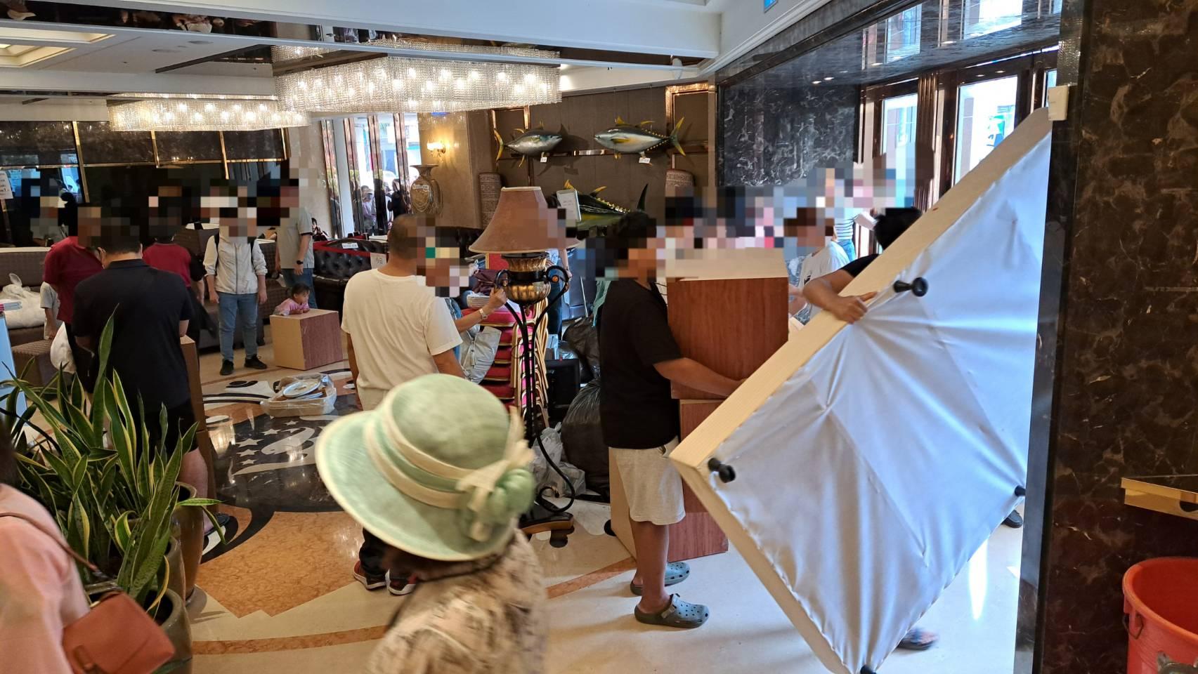 台灣連鎖飯店「驚爆封館停業」！家具大出清「電視只要100元」民眾瘋搶