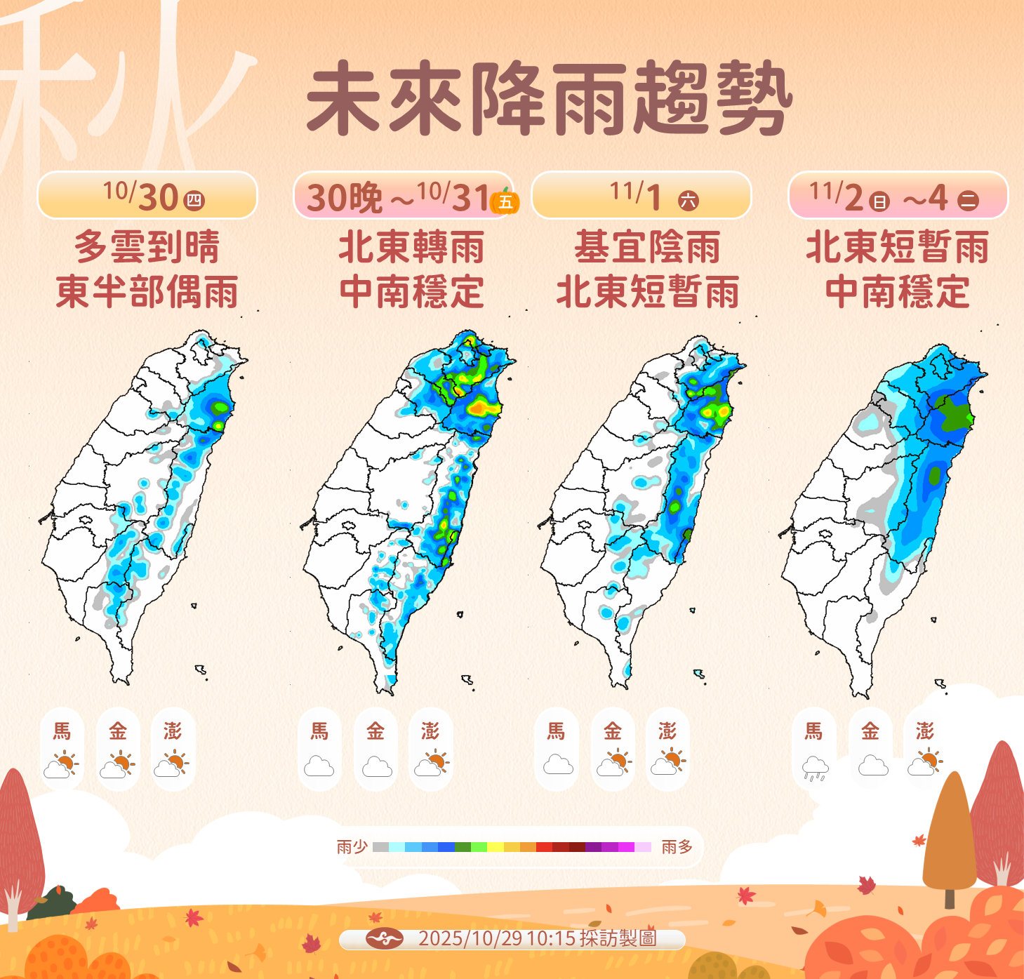 全台有感!3波冷空氣殺到「下波降溫時間」曝光 回暖1天又變天