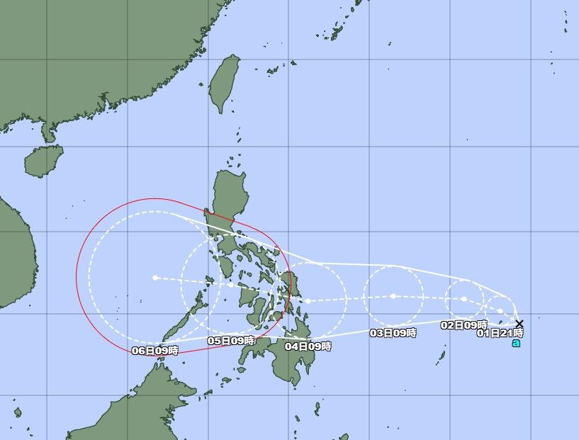 冬天還有颱風？海鷗颱風「最快明日生成」　氣象廳發布警報「對台影響曝光」