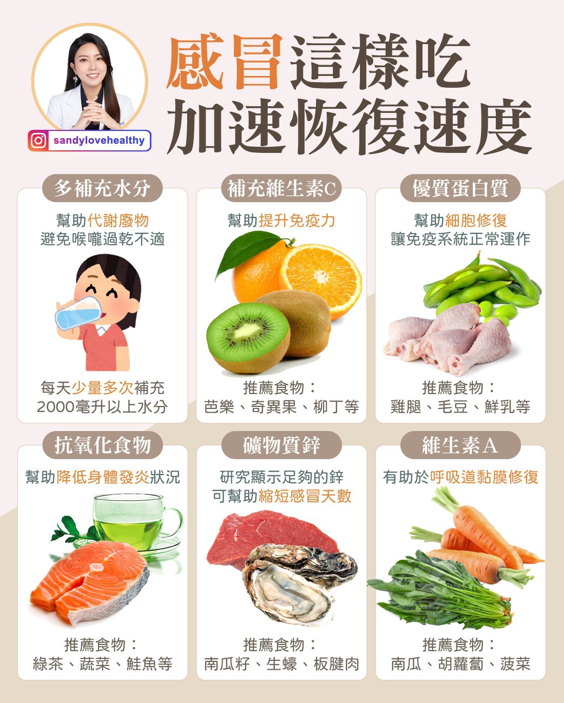 一感冒過好久才能好!?營養師不藏私「6大感冒飲食攻略」立馬加速恢復:病程直接少一半