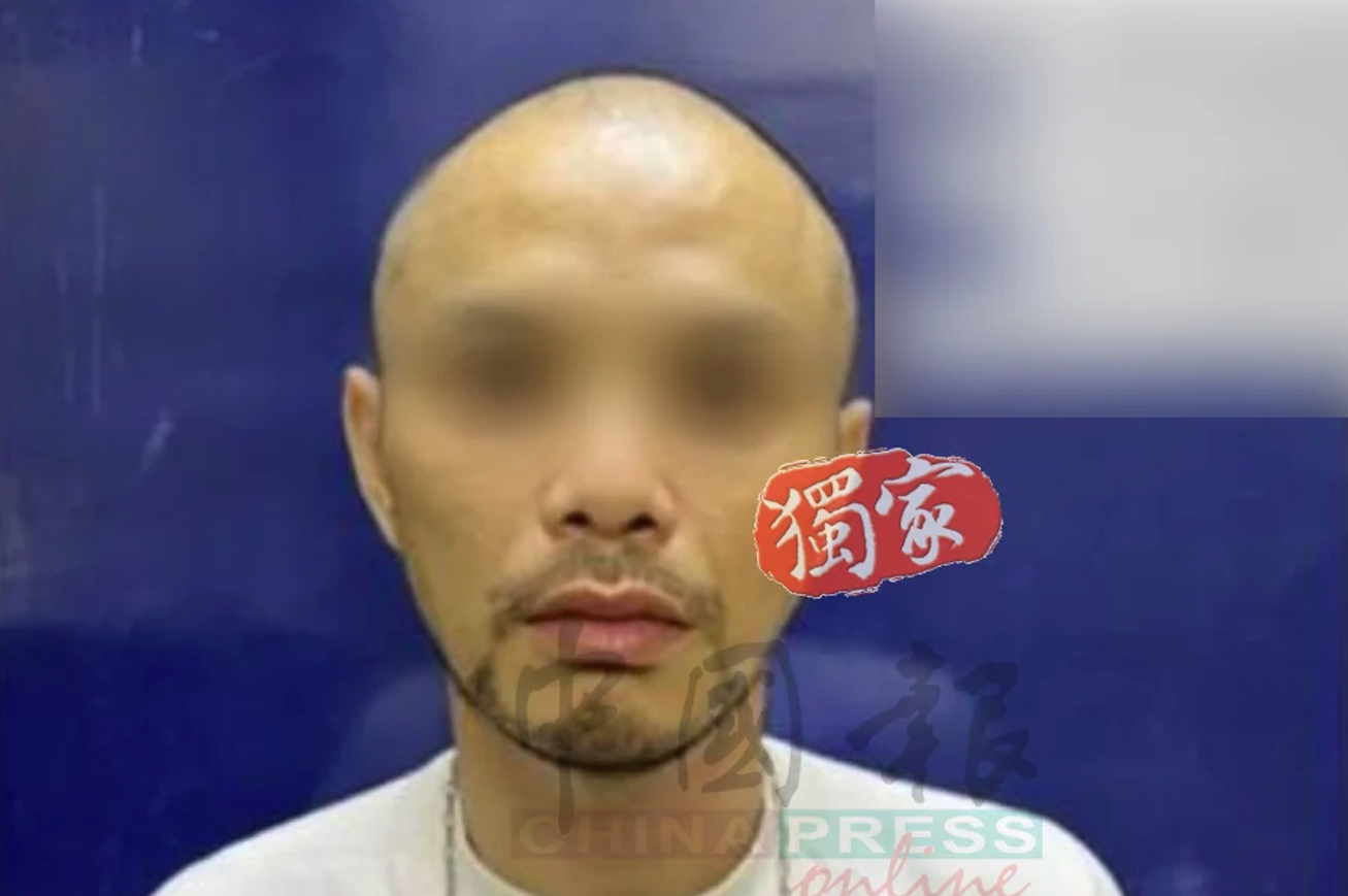 快訊/黃明志「被捕照曝光」剃成光頭!警方證實:「朝謀殺案偵辦」