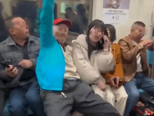 逼讓博愛座失敗!老人囂張「直接坐她腿上」磨蹭噁笑 他下場慘了