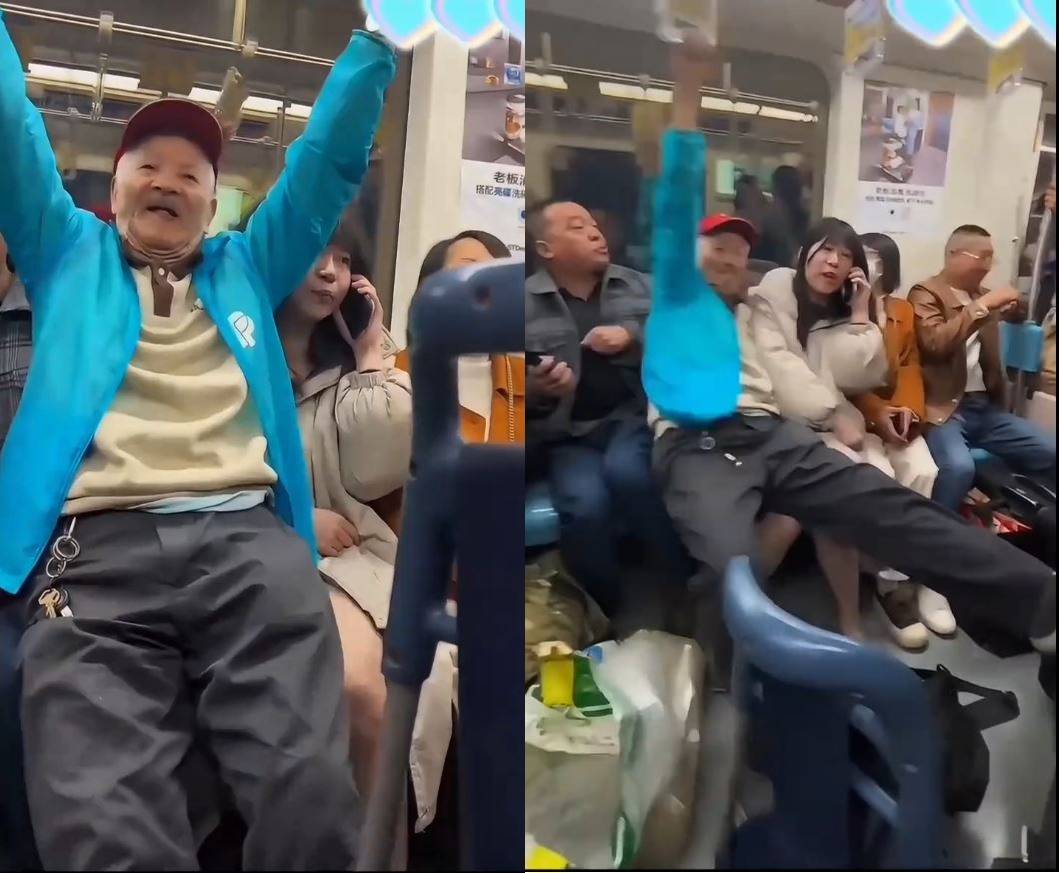 逼讓博愛座失敗!老人囂張「直接坐她腿上」磨蹭噁笑 他下場慘了