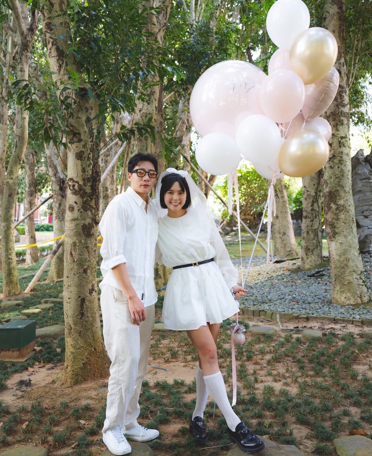 快訊/38歲台灣女星結婚了!曬老公帥氣正臉笑喊:「終於嫁出去啦」