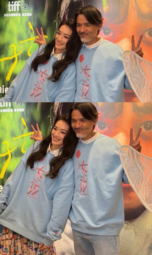一當導演就奪大獎!49歲舒淇「老公驚喜站台」 甜蜜合體「51歲老公卻像她叔叔」網愣:像兩輩人