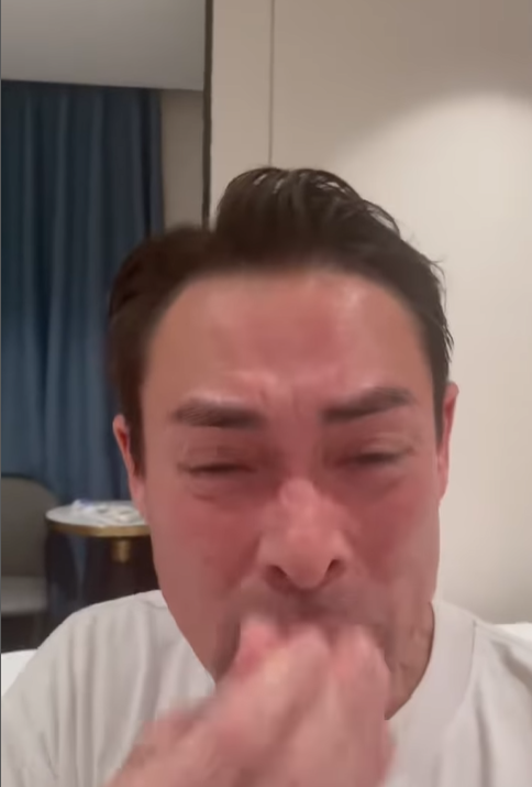 鏡頭前痛哭求救！52歲男星「愛妻患急性肝硬化」　著急求捐「598萬醫藥費」：情況很危急...