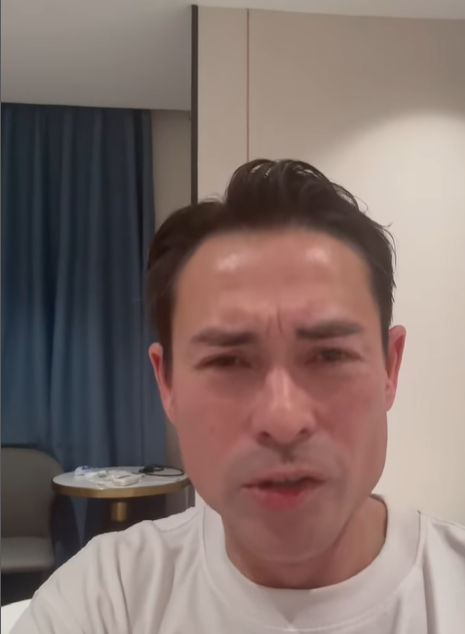 鏡頭前痛哭求救！52歲男星「愛妻患急性肝硬化」　著急求捐「598萬醫藥費」：情況很危急...