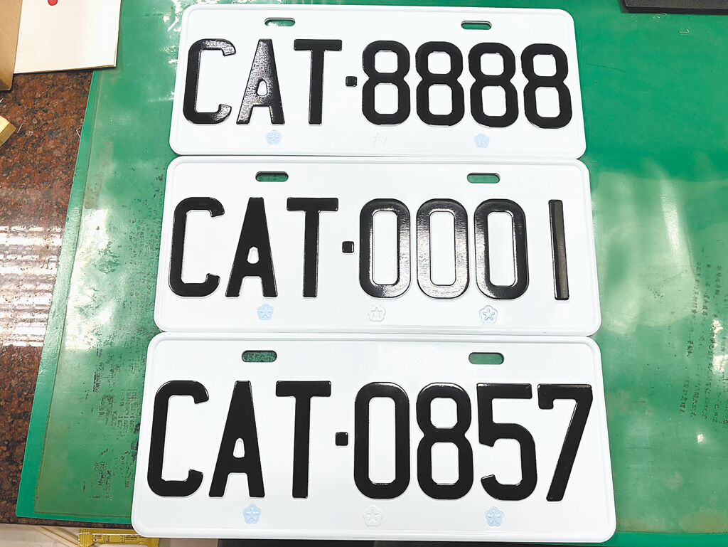 全台貓奴狂搶!車牌「CAT-8888」天價得標金額曝光 創監理站紀錄
