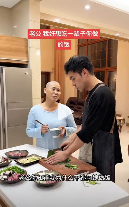 被酸是吃軟飯!餐廳服務生「娶大10歲富婆」不被看好 直到她罹癌剃光頭「男方的決定看傻網友」...