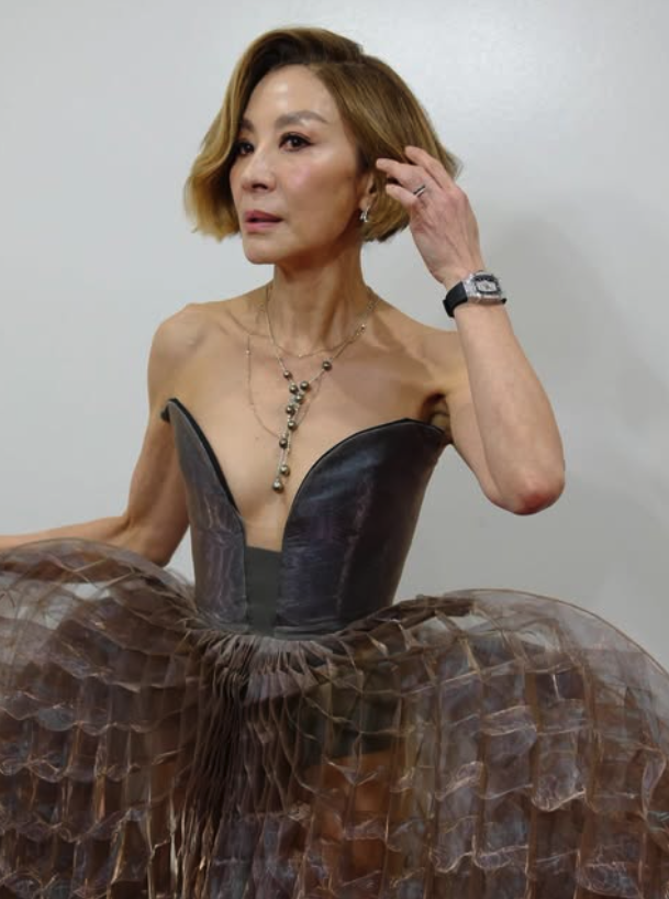 華人之光!63歲楊紫瓊奪國際大獎「成亞洲第一人」 走紅毯「低胸中空大開」往下一看網卻看傻