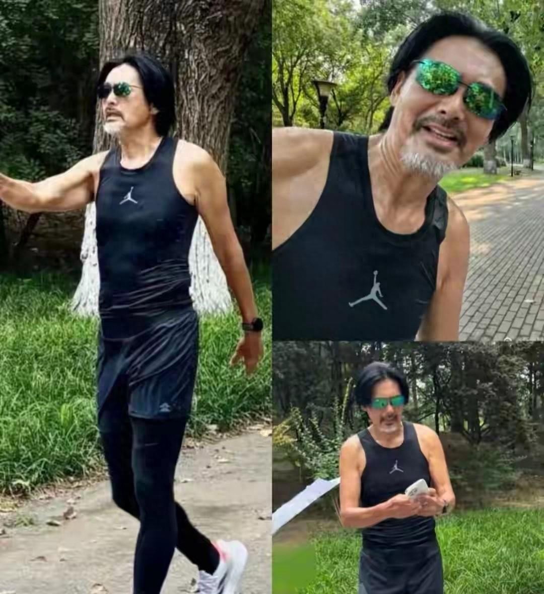 才被拍皺紋白髮!周潤發「被粉絲偶遇」大方合照 70歲「逆生長回春」嫩嬰也看呆:帥回巔峰時期❤️