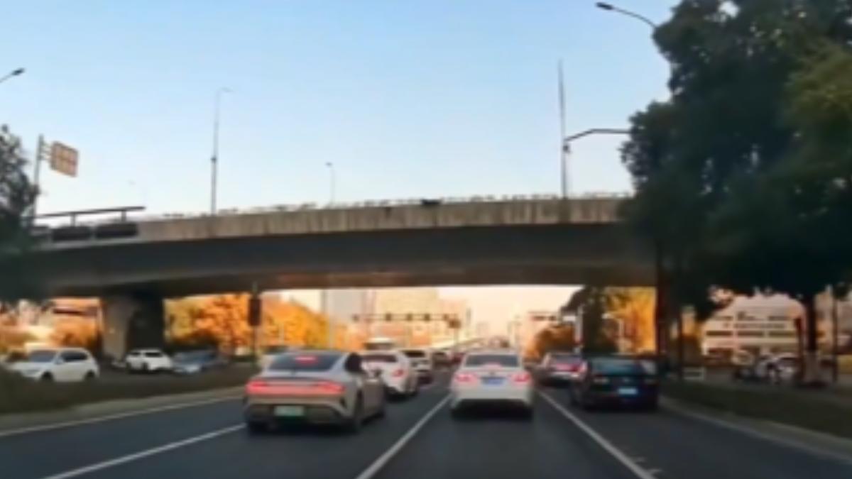 媽媽突然下車！衝到天橋「把女兒往下拋」　下一秒「自己也跳下去」原因曝光