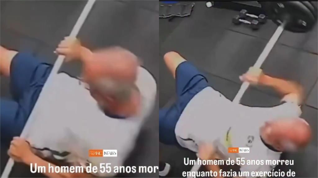 館長臥推失誤遭「槓鈴重擊壓胸」身亡！監視器曝光「生前畫面」令人震驚