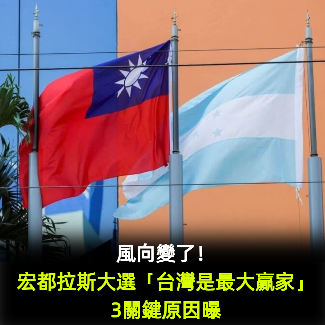 風向變了！宏都拉斯大選「台灣是贏家」3關鍵原因曝