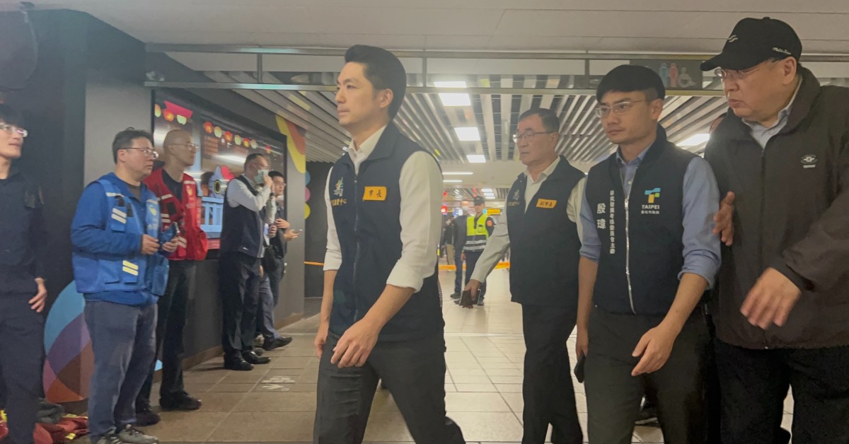 快訊／北捷煙霧彈攻擊「5傷4命危」！蔣萬安公布凶嫌身分