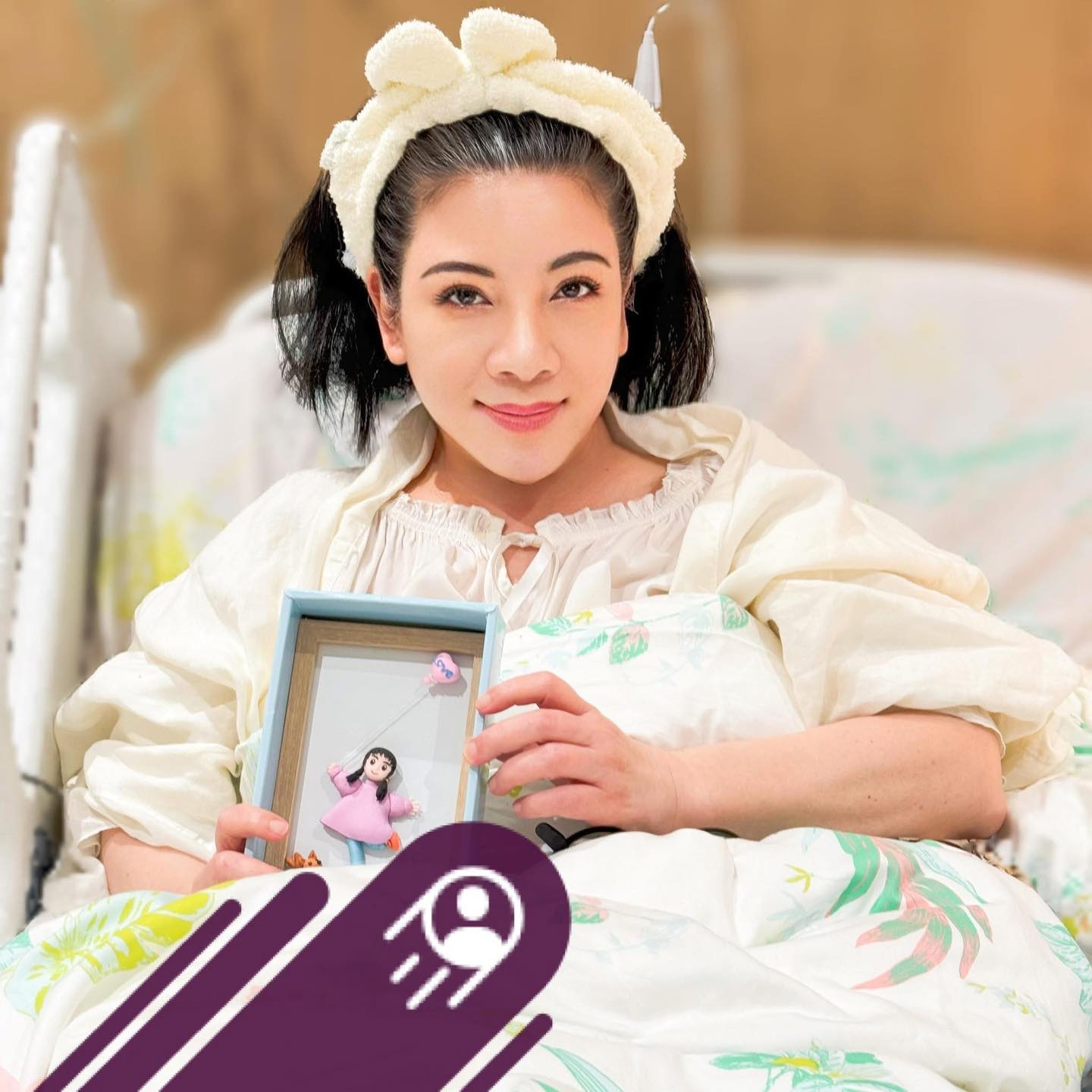 治療癌症傷到！67歲陳文茜驚曝「臉腫成太陽餅」　堅持「扎針也要錄影」無奈曝現況