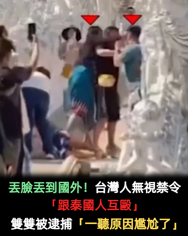 丟臉丟到國外!台灣人無視禁令「跟泰國人互毆」 雙雙被逮捕「一聽原因尷尬了」
