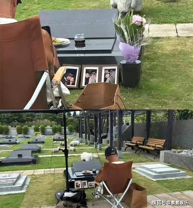 守墓一整年!大S逝世滿一年「具俊曄首曝心聲」 下雨也要去陪亡妻「受訪哭到說不出話」