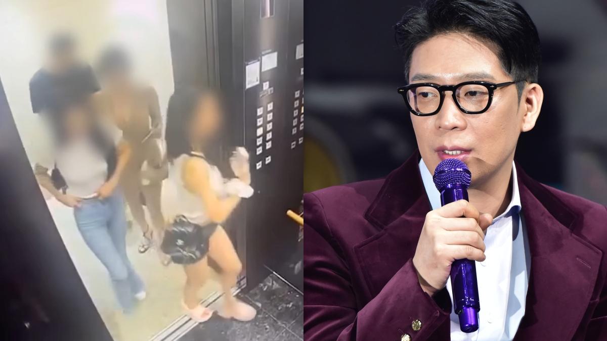 帶回住處！逃兵男星驚爆「一次買春3辣妹」　搭電梯畫面全曝光