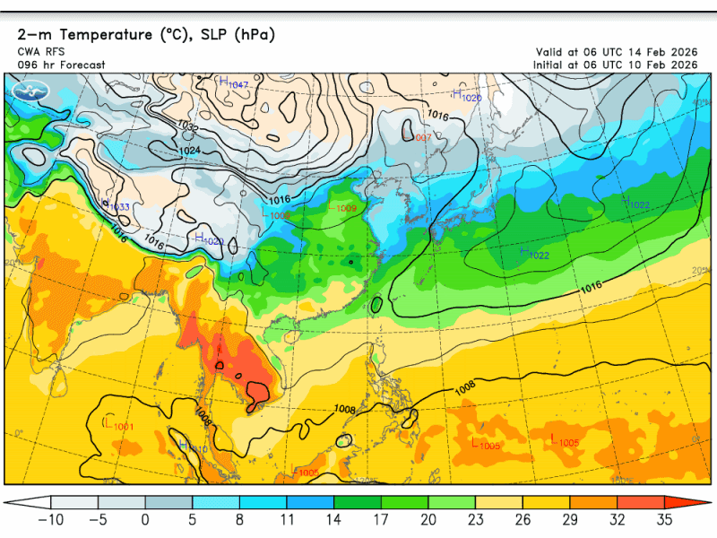 9天連假倒數！過年變天「砸雨彈降7℃」時間曝光　又有冷空氣要來