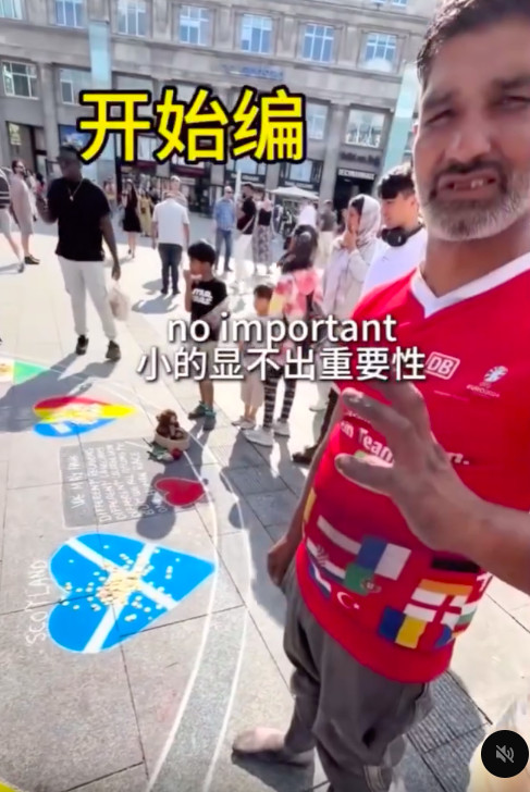 沒看到五星旗！中國客怒逼「塗掉台灣國旗」　德國畫家「1句話嚇跑他」