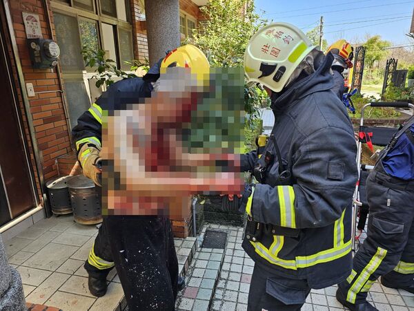 快訊/宜蘭民宅爆炸!姊弟剛要出門「遭波及緊急送醫」嫌犯抓到了