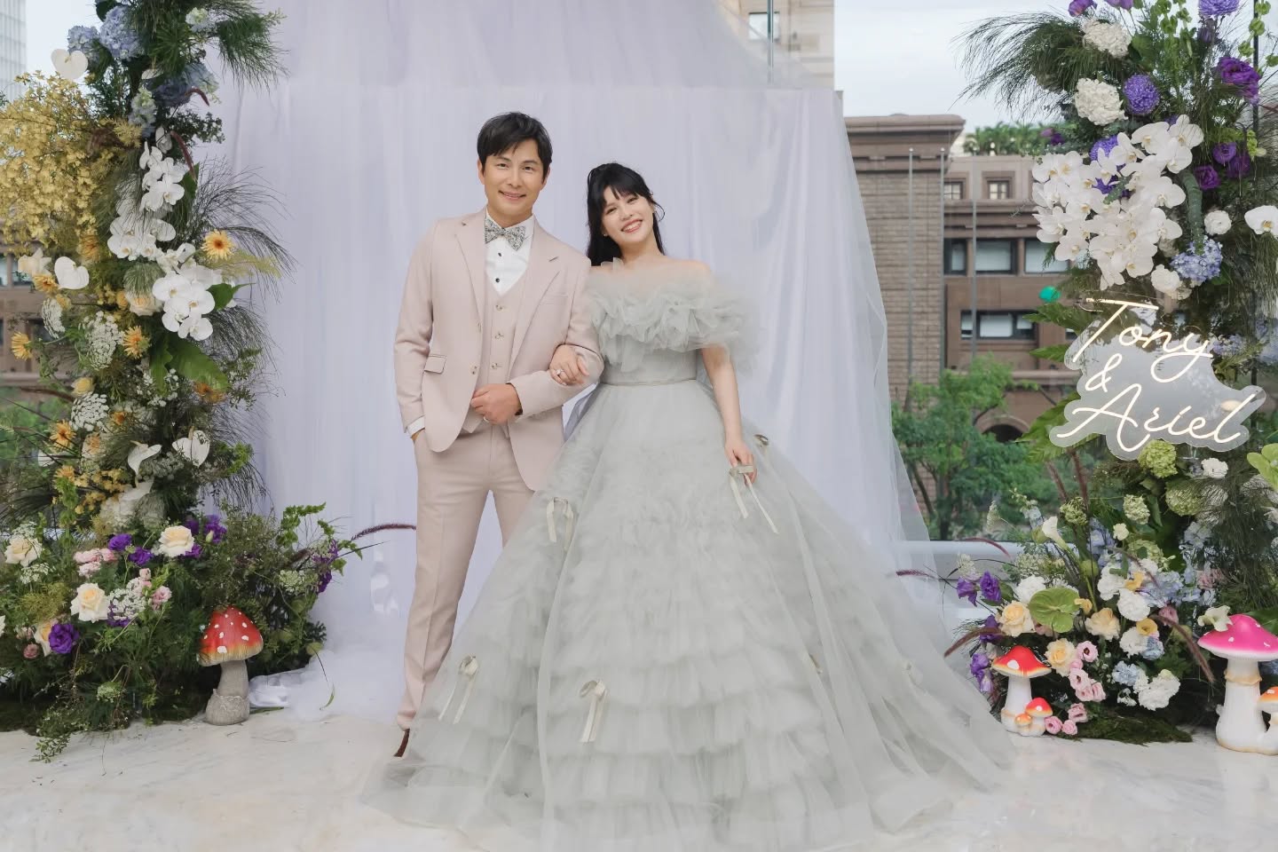 孫協志、夏宇童甜辦婚宴！前妻韓瑜「突發文吐心聲」：真的太快樂了...