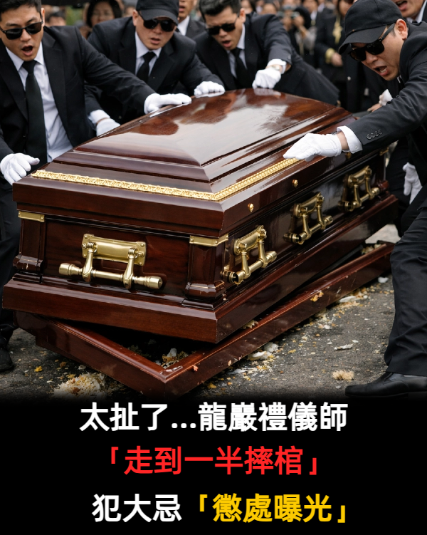 觸犯大忌！龍巖禮儀師「走到一半摔棺」下跪求家屬原諒　老闆出面「還原當時狀況」懲處曝光