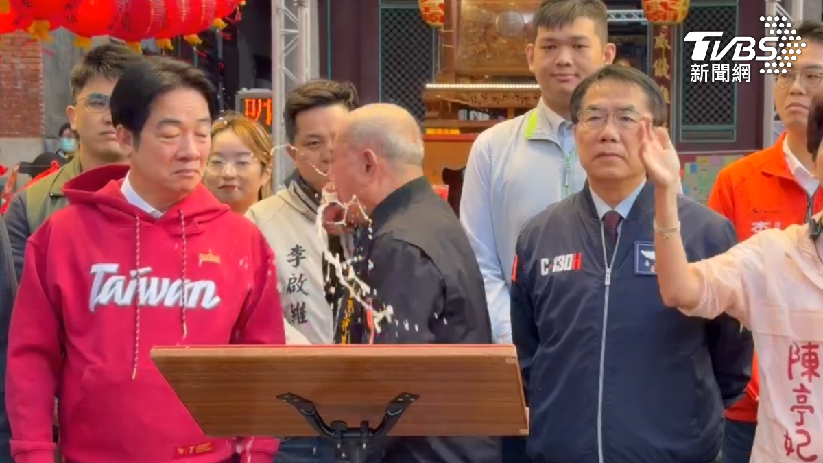 賴清德被噴嘔吐物！命理師卜卦示警：「台灣難躲5災難」