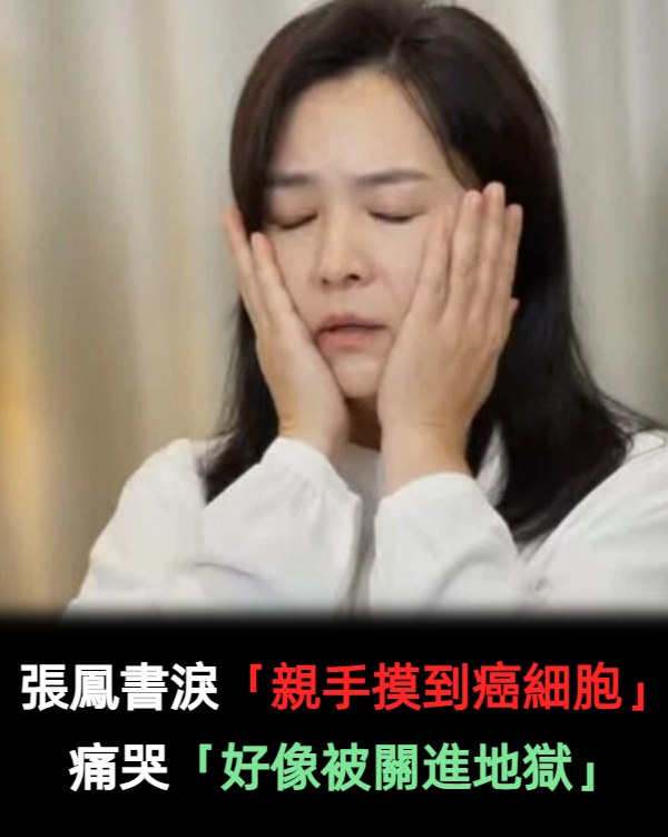 爸爸檢查惡性！張鳳書淚「親手摸到壞細胞」　最難熬「好像被關進18層」：一路上很黑