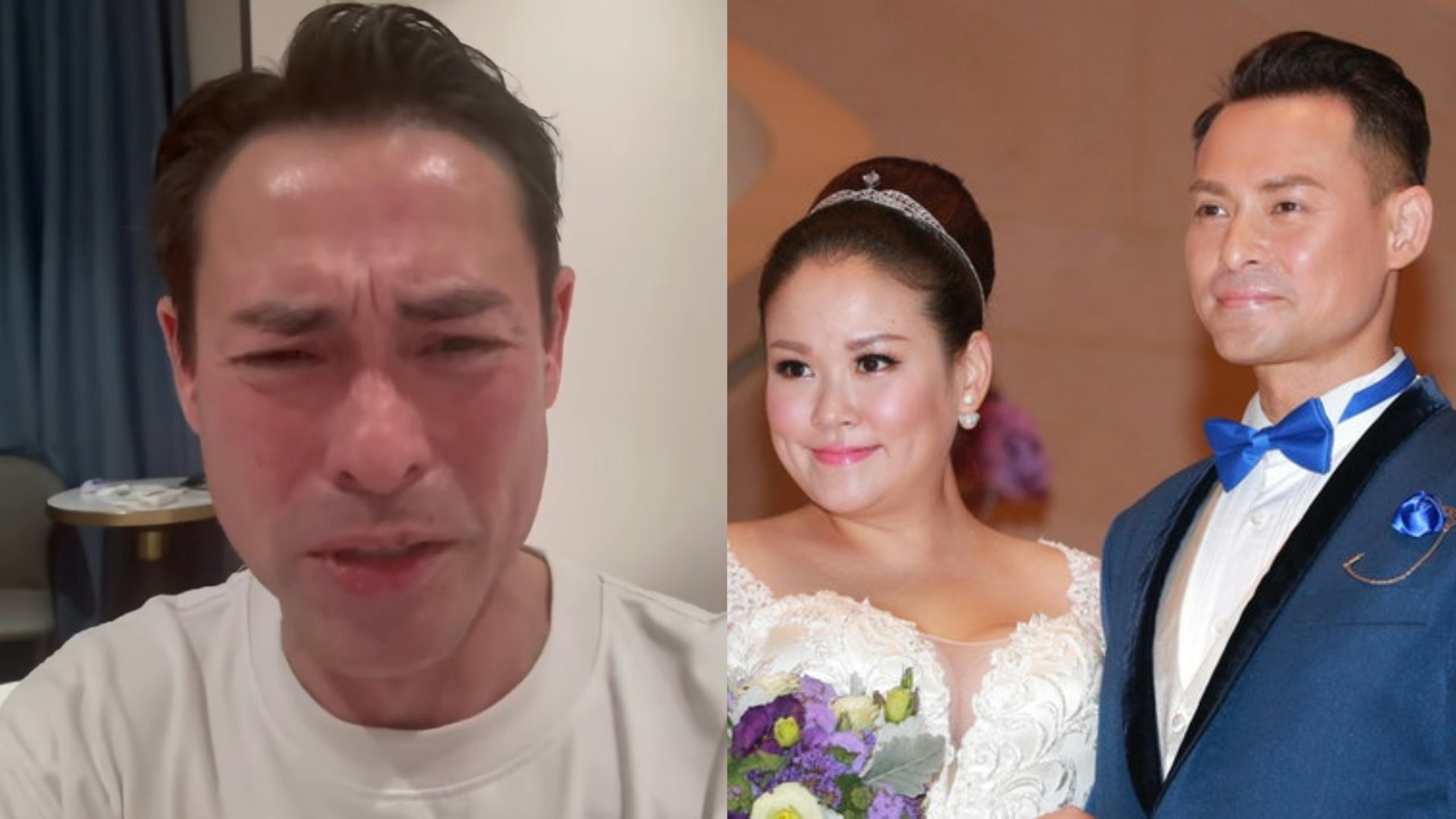 53歲資深男星「老婆爆身亡」！痛哭拄拐杖「出現幻覺」暴瘦現身