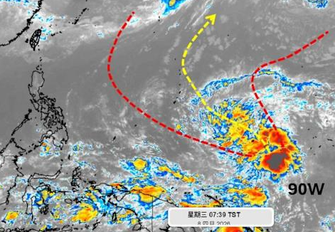 快訊/來勢洶洶!颱風辛樂克「恐大迴轉」 台灣「下波變天」時間曝光