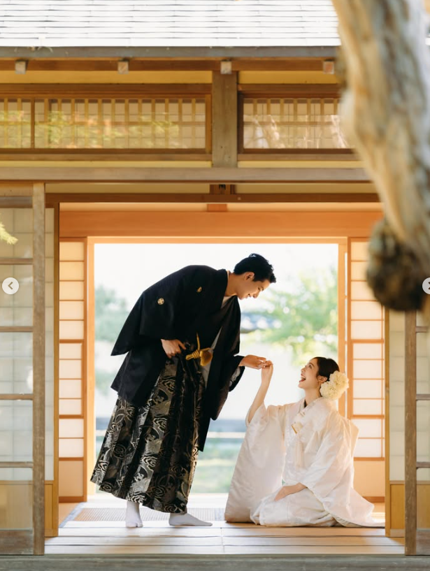 離婚3年！32歲台劇女星「驚喜嫁給日本男友」　甜曝「絕美白無垢」