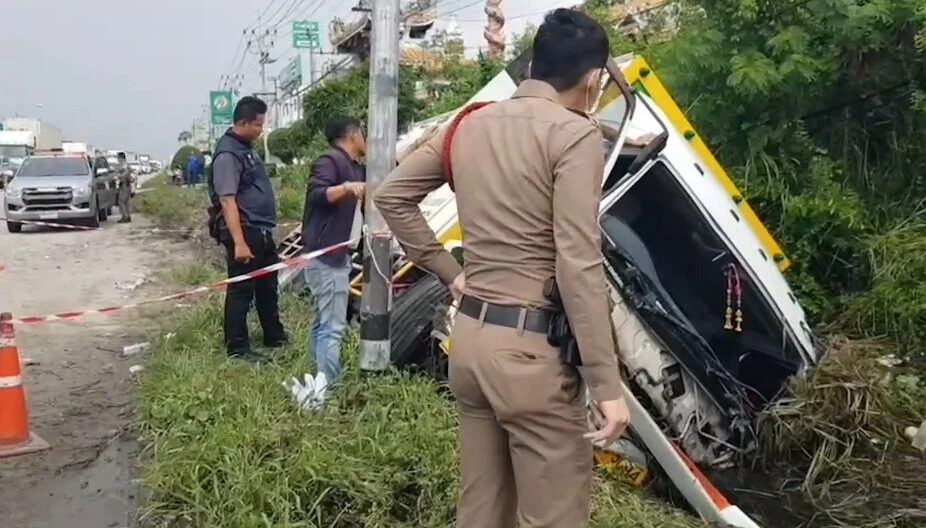 開車到一半!貨車司機突遭「神秘殺器破窗」擊中胸口 後續狀況曝光