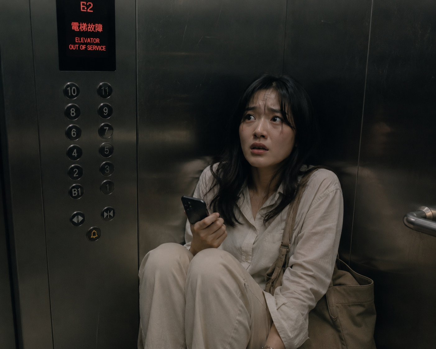 她受困電梯30分鐘！等到救援「最後竟身亡」
