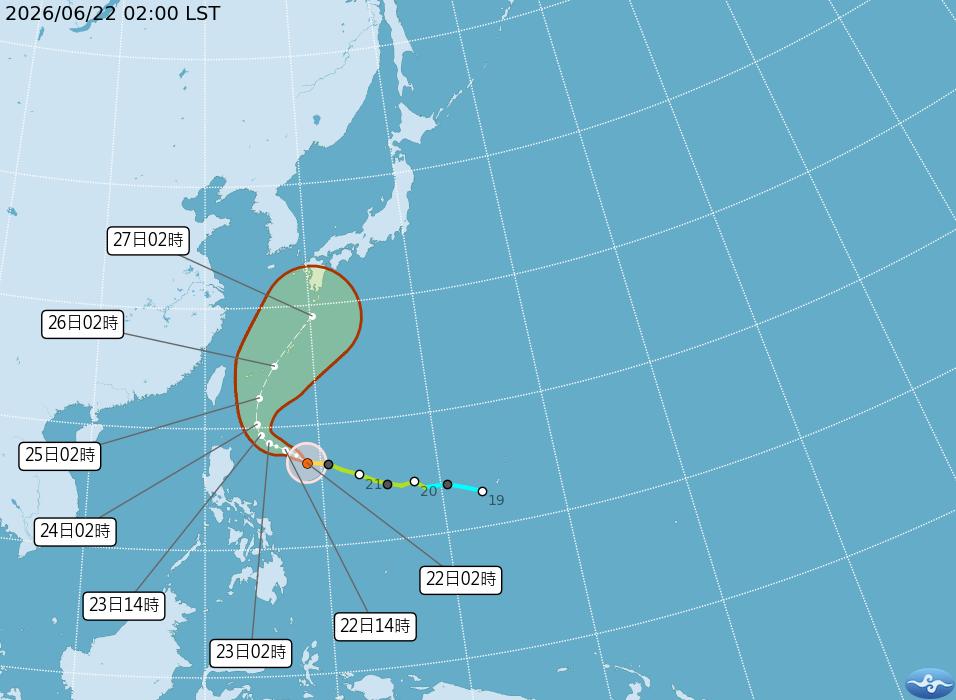 放假機率增?米克拉明轉強颱「恐沿台灣北上」最新路徑曝光 這2天影響最大