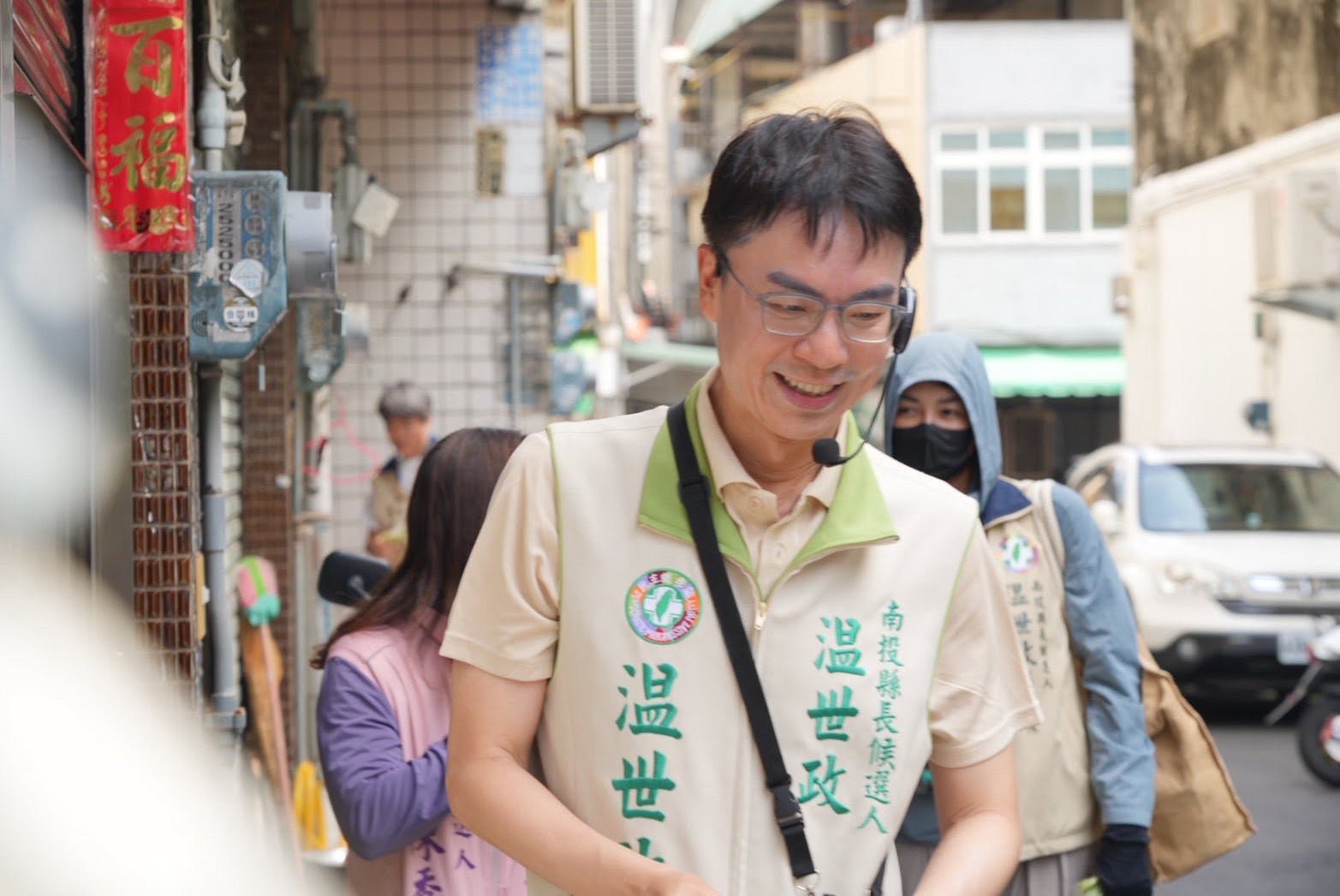 拜票被狗咬！民進黨大將「驚傳緊急就醫」