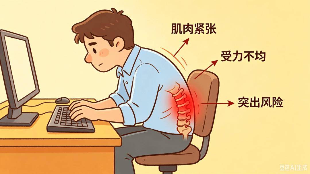 椎間盤突出「最愛找上這4類人」：其中3種「都是自己造成的」快戒掉