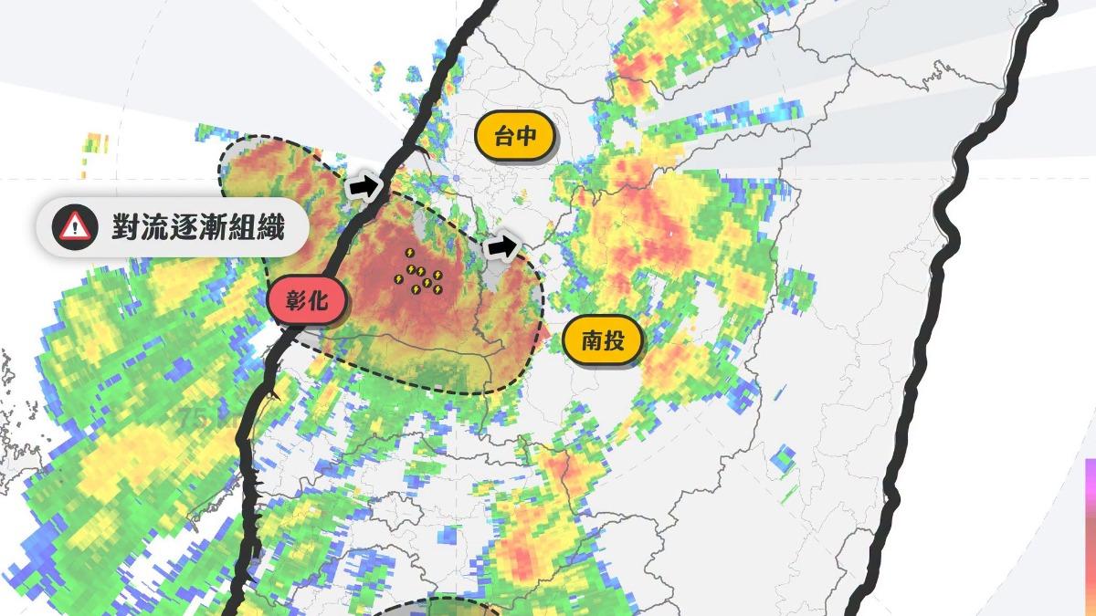 有新劇烈雷雨胞發展！專家「示警3縣市」：恐成下個災情地點