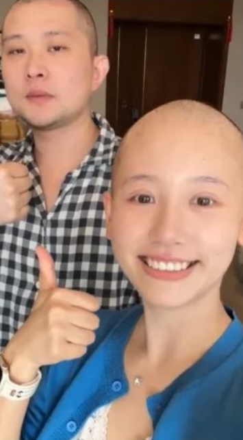 罹淋巴癌三期!31歲千萬女星淚曝「原想靠中藥調理」 如今「剃光頭搶命」病況曝光