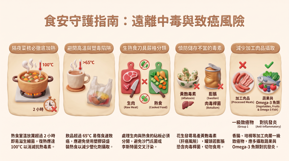 趁熱吃也上榜!台灣人常做「4大致癌飲食習慣」快戒掉:電鍋保溫也藏毒