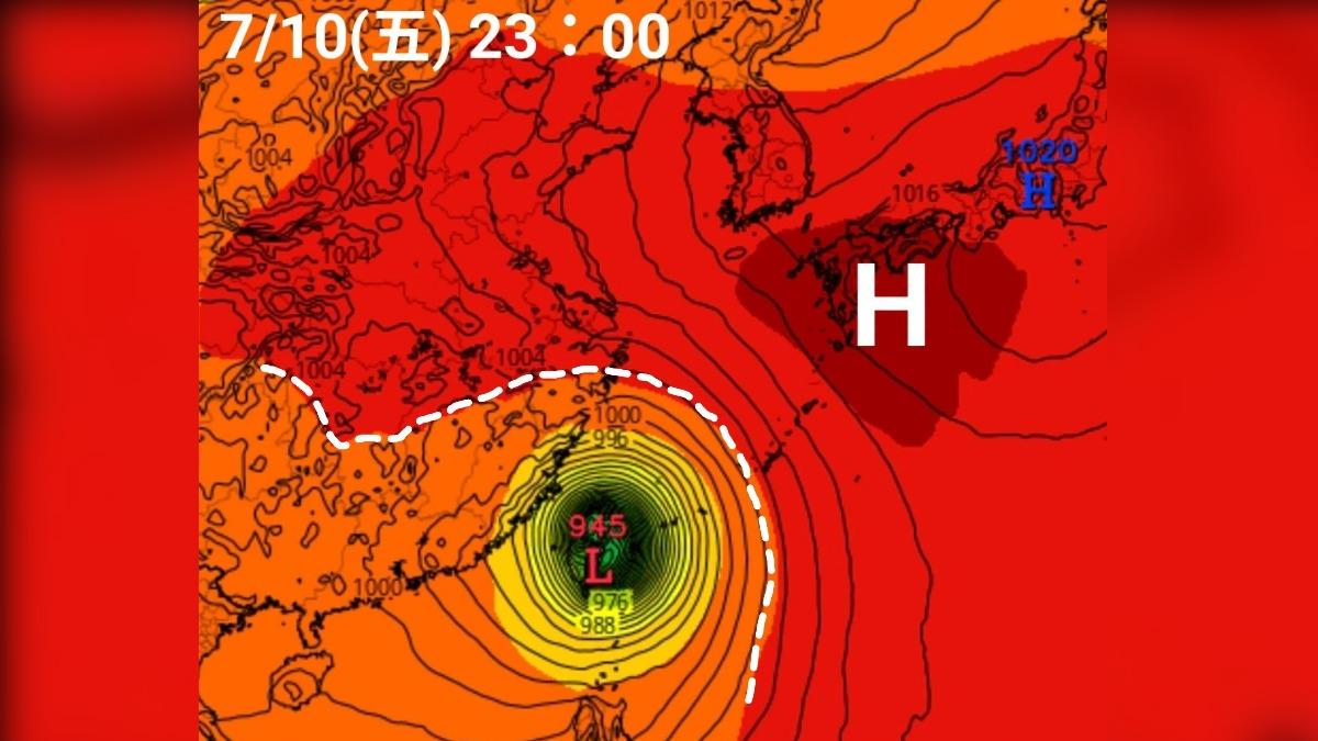 強颱巴威路徑變了!最新預測「恐從這2地登陸」侵台機率曝光